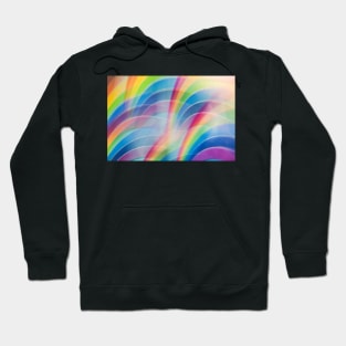 Rainbow Abstract no.3100 Hoodie